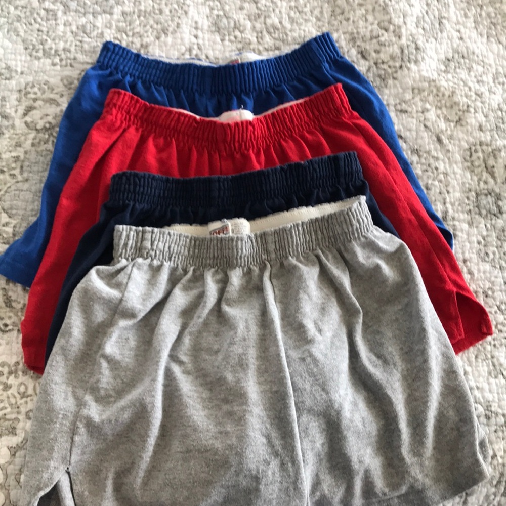 4 soffe shorts gently used